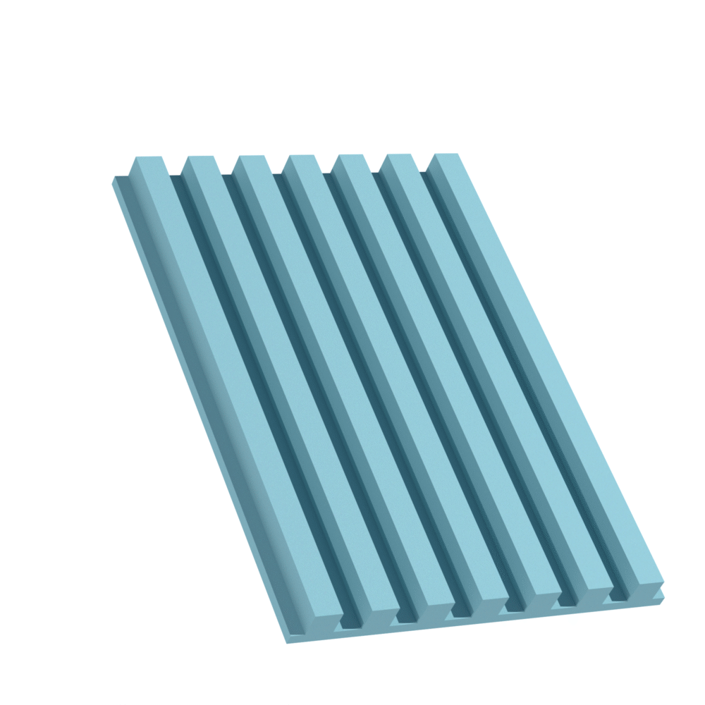 Foamly Lamellas - 4. Pastels – Blue