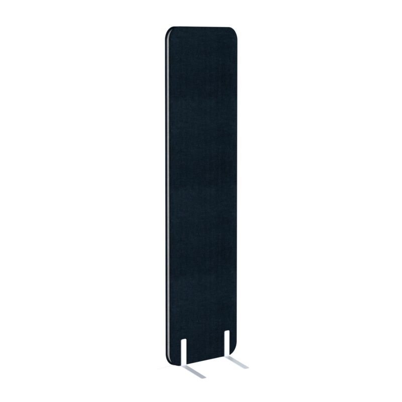 Tabiques Acústicos Pro.Felt W.1 - 14. Black, Pie de acero – Blanco W.L.1