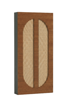 AbFuser Rattan Radio 100 x 50 cm