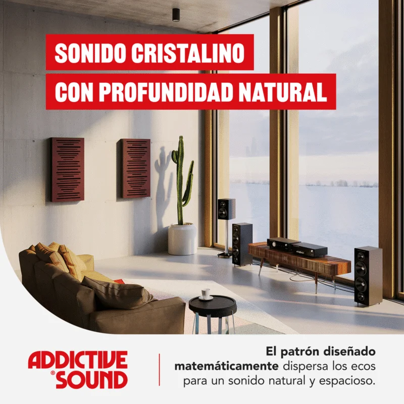 Infografía AbFuser - sonido limpio sin exceso de reverberación