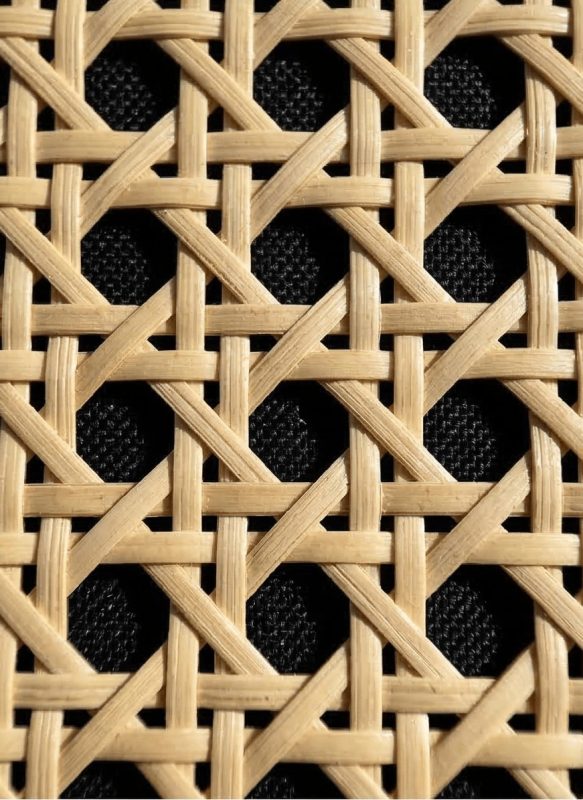 Detalle del trenzado natural Domino