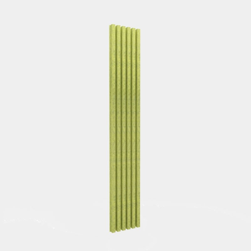 AkuWall Felt del suelo al techo en un interior doméstico
